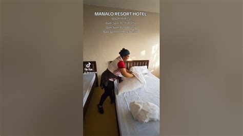 MANALO RESORT HOTEL ROOM RATES .